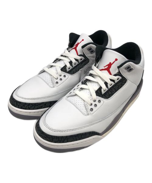 NIKE（ナイキ）NIKE (ナイキ) Air Jordan 3 Retro  セメント グレー サイズ:28.5 未使用品の古着・服飾アイテム