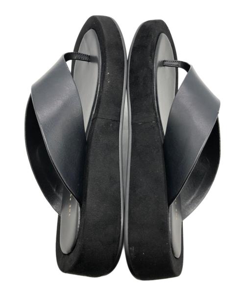 THE ROW（ザ ロウ）THE ROW (ザ ロウ) Ginza スエード サンダル ブラック サイズ:39の古着・服飾アイテム