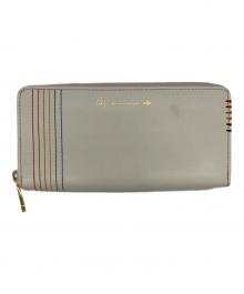 CASTELBAJAC（カステルバジャック）の古着「ラウンドファスナー長財布」｜ホワイト