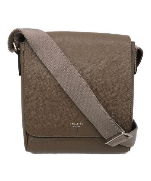 serapian（セラピアン）serapian (セラピアン) ショルダーバッグ ブラウンの古着・服飾アイテム