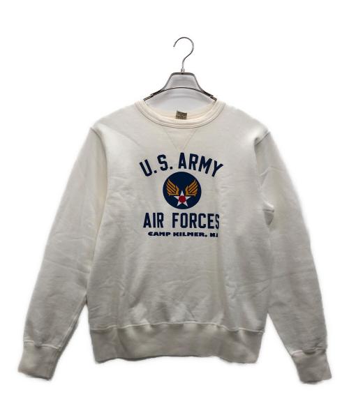 BUZZ RICKSON'S（バズリクソンズ）Buzz Rickson's (バズリクソンズ) スウェット ホワイト サイズ:Lの古着・服飾アイテム