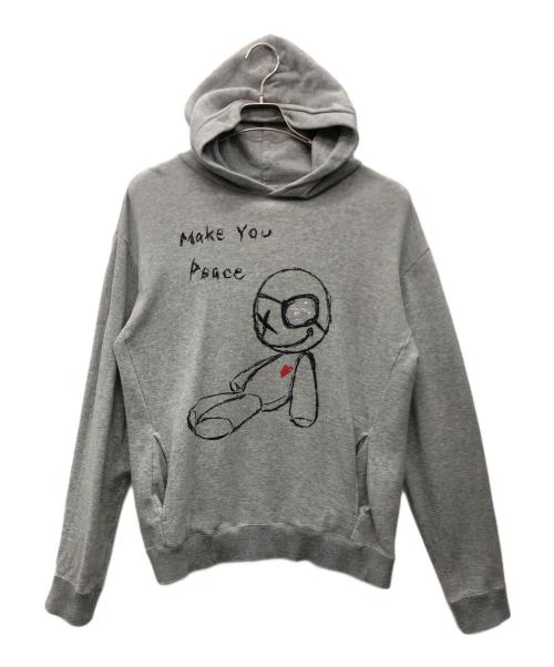 roarguns（ロアーガンズ）roarguns (ロアーガンズ) プルオーバーパーカー グレー サイズ:2の古着・服飾アイテム