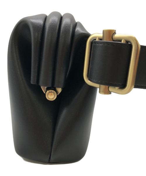 osoi（オソイ）OSOI (オソイ) がま口ショルダーバッグ ブラックの古着・服飾アイテム