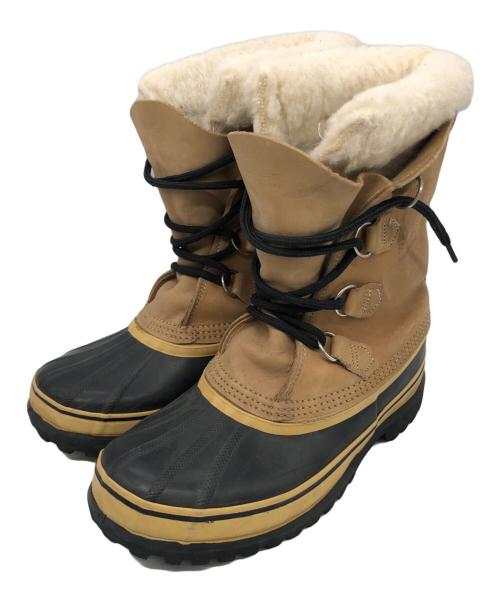 SOREL（ソレル）SOREL (ソレル) カリブー ベージュ×ブラック サイズ:8の古着・服飾アイテム