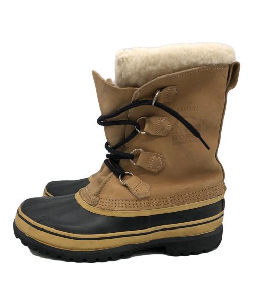 SOREL（ソレル）SOREL (ソレル) カリブー ベージュ×ブラック サイズ:8の古着・服飾アイテム
