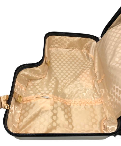 KIDS TRAVEL（キッズトラベル）KIDS TRAVEL (キッズトラベル) 子供が乗れるキャリーケース アイボリーの古着・服飾アイテム