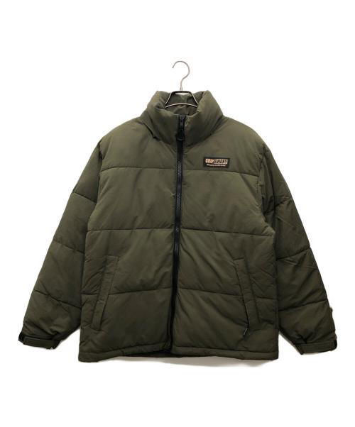 GRIP SWANY（グリップスワニー）GRIP SWANY (グリップスワニー) PUFF JACKET カーキ サイズ:Lの古着・服飾アイテム