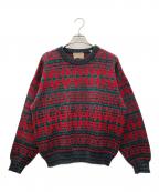 IRONWOOD TRADING COMPANYアイアンウッド トレーディング カンパニー）の古着「ニット」｜グレー×レッド