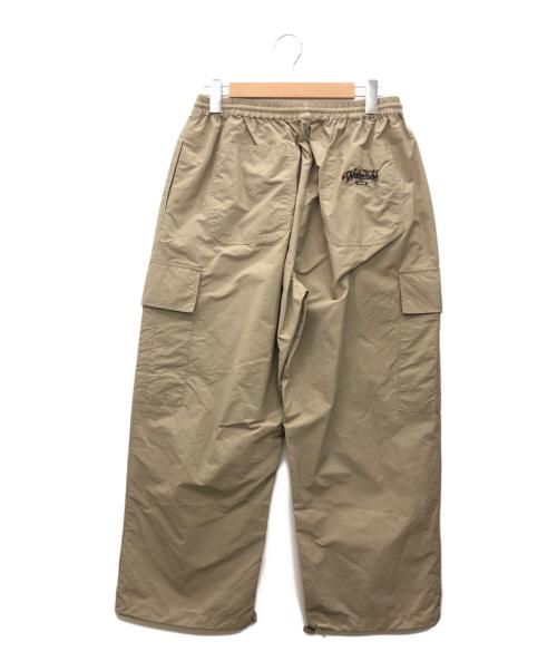 WudgeBOY（ワッジボーイ）WudgeBoy (ワッジボーイ) ナイロンカーゴパンツ カーキ サイズ:Mの古着・服飾アイテム