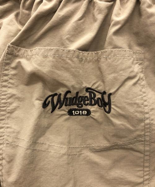 WudgeBOY（ワッジボーイ）WudgeBoy (ワッジボーイ) ナイロンカーゴパンツ カーキ サイズ:Mの古着・服飾アイテム