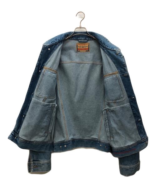 DIESEL（ディーゼル）DIESEL (ディーゼル) デニムジャケット ブルー サイズ:Lの古着・服飾アイテム