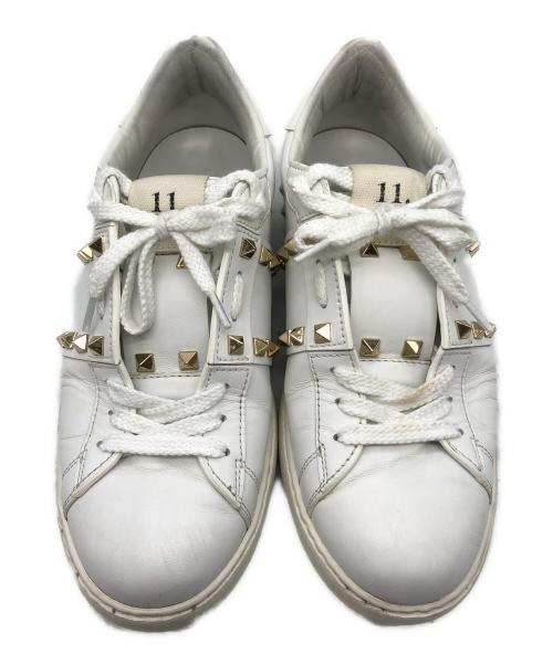 VALENTINO GARAVANI（ヴァレンティノ・ガラヴァーニ）VALENTINO GARAVANI (ヴァレンティノ・ガラヴァーニ) スニーカー ホワイト サイズ:39 1/2の古着・服飾アイテム