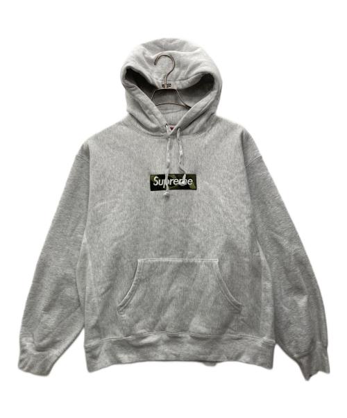 SUPREME（シュプリーム）SUPREME (シュプリーム) プルオーバーパーカー グレー サイズ:Mの古着・服飾アイテム