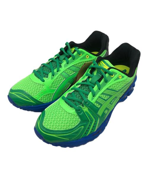 asics（アシックス）asics (アシックス) GEL-KAYANO14 ランニングシューズ グリーン×ブルー サイズ:28.0 未使用品の古着・服飾アイテム