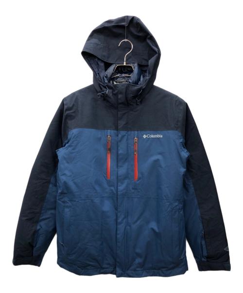 Columbia（コロンビア）Columbia (コロンビア) インバウンズ 650 ターボダウン インターチェンジジャケット ネイビー サイズ:Lの古着・服飾アイテム