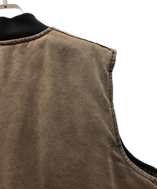 CarHartt（カーハート）CarHartt (カーハート) ダックベスト ブラウン サイズ:FREEの古着・服飾アイテム
