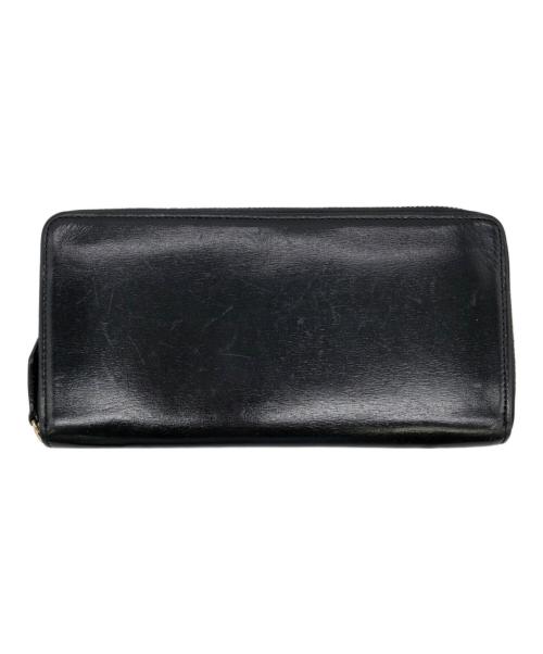 cocomeister（ココマイスター）COCOMEISTER (ココマイスター) ラウンドファスナー長財布 ブラックの古着・服飾アイテム