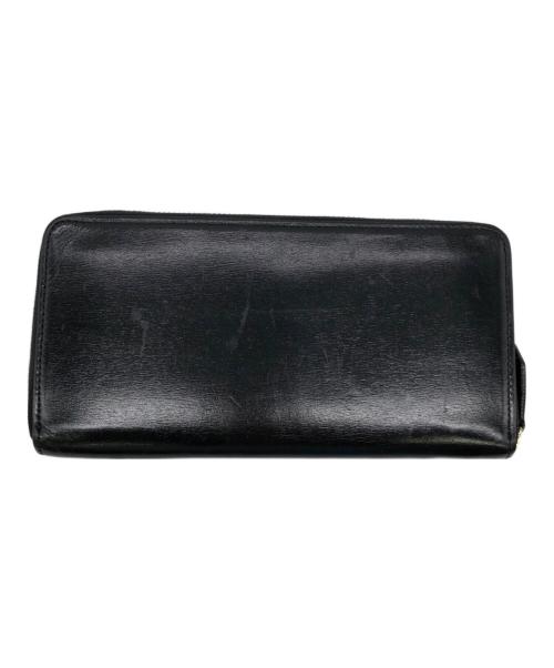 cocomeister（ココマイスター）COCOMEISTER (ココマイスター) ラウンドファスナー長財布 ブラックの古着・服飾アイテム