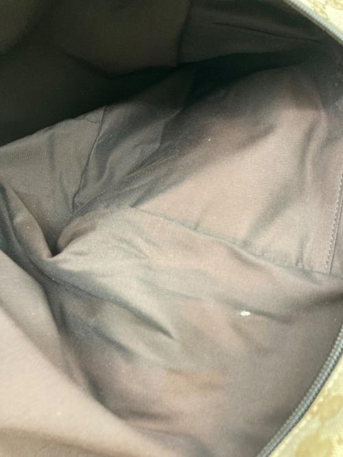 GUCCI（グッチ）GUCCI (グッチ) シェリーラインボストンバッグ ベージュ×ダークブラウンの古着・服飾アイテム