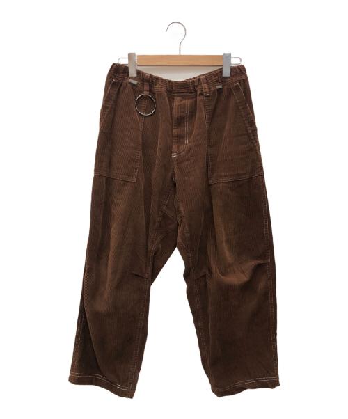 juvenile hall rollcall（ジュヴェナイルホールロールコール）juvenile hall rollcall (ジュヴェナイルホールロールコール) コーデュロイパンツ ブラウン サイズ:FITS ALLの古着・服飾アイテム