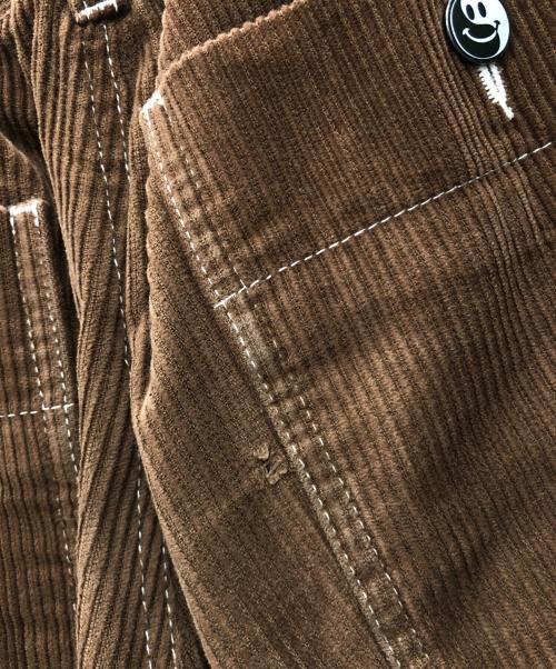 juvenile hall rollcall（ジュヴェナイルホールロールコール）juvenile hall rollcall (ジュヴェナイルホールロールコール) コーデュロイパンツ ブラウン サイズ:FITS ALLの古着・服飾アイテム