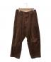 juvenile hall rollcall（ジュヴェナイルホールロールコール）の古着「コーデュロイパンツ」｜ブラウン