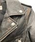 中古・古着 Saint Laurent Paris (サンローランパリ) L01クラシックモーターサイクルレザージャケット ブラック サイズ:F34：170000円