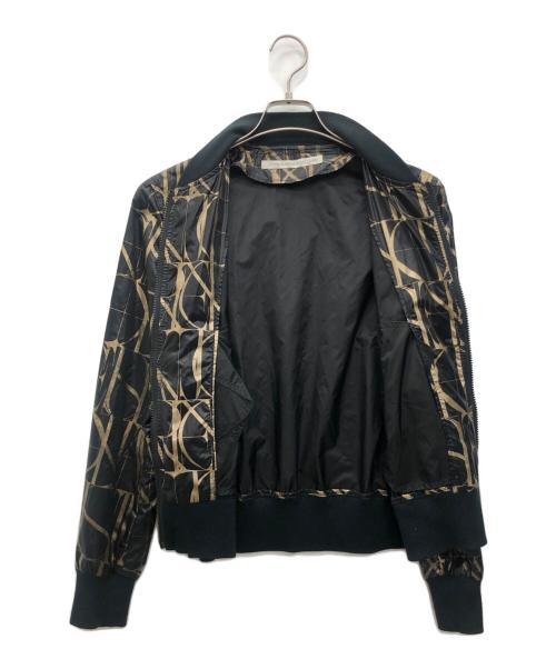 JOHN LAWRENCE SULLIVAN（ジョン ローレンス サリバン）JOHN LAWRENCE SULLIVAN (ジョン ローレンス サリバン) ナイロンジャケット ブラック×ゴールド サイズ:34の古着・服飾アイテム