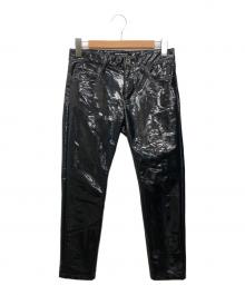 JUNYA WATANABE COMME des GARCONS（ジュンヤワタナベ コムデギャルソン）の古着「Patent Effect」｜ブラック
