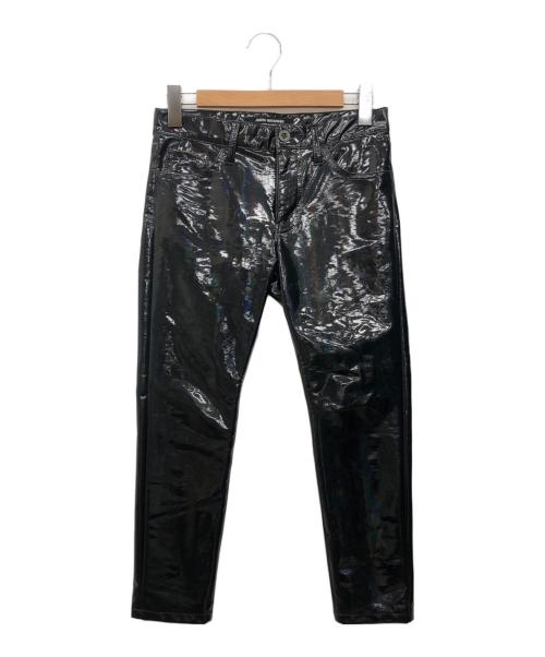 JUNYA WATANABE COMME des GARCONS（ジュンヤワタナベ コムデギャルソン）JUNYA WATANABE COMME des GARCONS ((ジュンヤワタナベ コムデギャルソン) Patent Effect ブラック サイズ:XSの古着・服飾アイテム