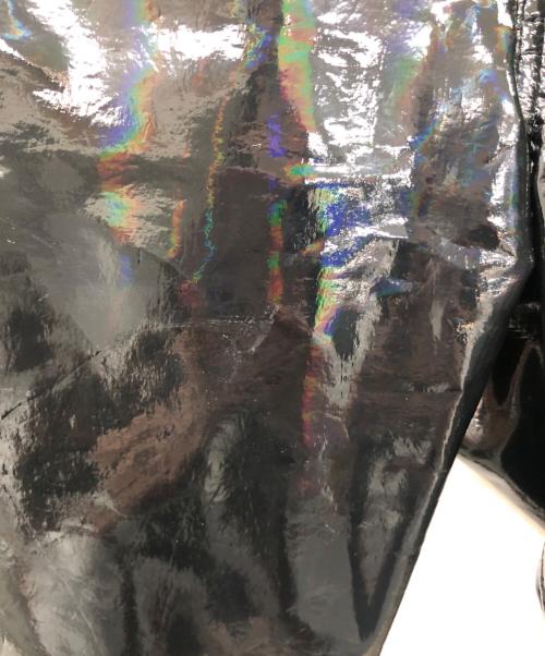 JUNYA WATANABE COMME des GARCONS（ジュンヤワタナベ コムデギャルソン）JUNYA WATANABE COMME des GARCONS ((ジュンヤワタナベ コムデギャルソン) Patent Effect ブラック サイズ:XSの古着・服飾アイテム