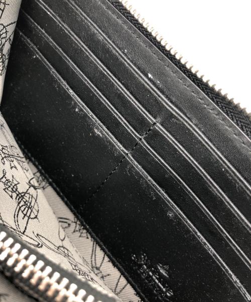 Vivienne Westwood（ヴィヴィアンウエストウッド）Vivienne Westwood (ヴィヴィアンウエストウッド) ラウンドファスナー長財布の古着・服飾アイテム