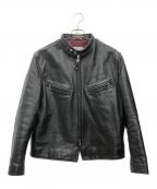 SCHOTT BROS.ショット）の古着「レザージャケット」｜ブラック