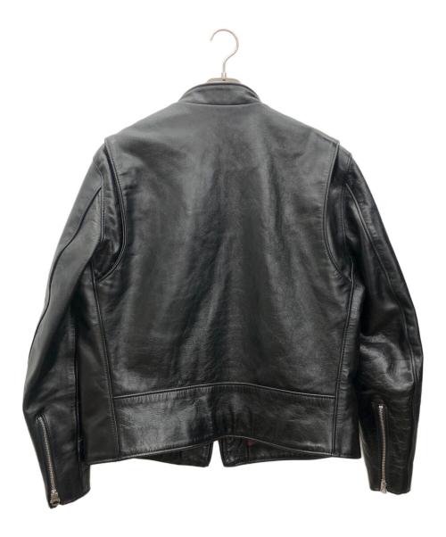 SCHOTT BROS.（ショット）SCHOTT BROS. (ショットブロス) レザージャケット ブラック サイズ:44の古着・服飾アイテム