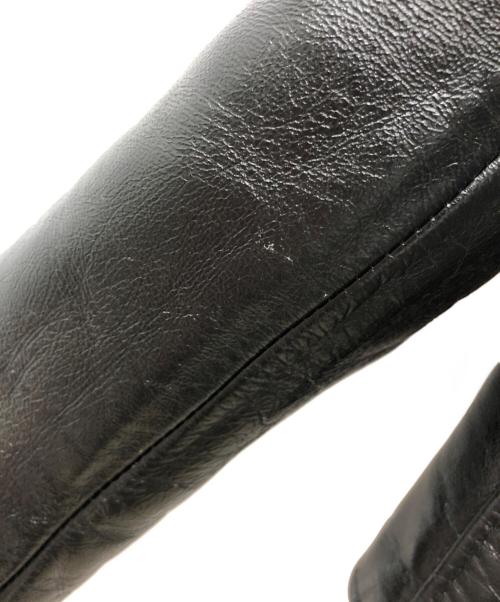 SCHOTT BROS.（ショット）SCHOTT BROS. (ショットブロス) レザージャケット ブラック サイズ:44の古着・服飾アイテム