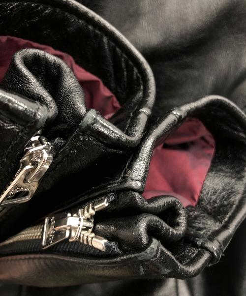 SCHOTT BROS.（ショット）SCHOTT BROS. (ショットブロス) レザージャケット ブラック サイズ:44の古着・服飾アイテム