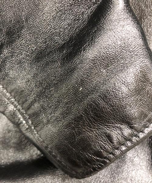 SCHOTT BROS.（ショット）SCHOTT BROS. (ショットブロス) レザージャケット ブラック サイズ:44の古着・服飾アイテム