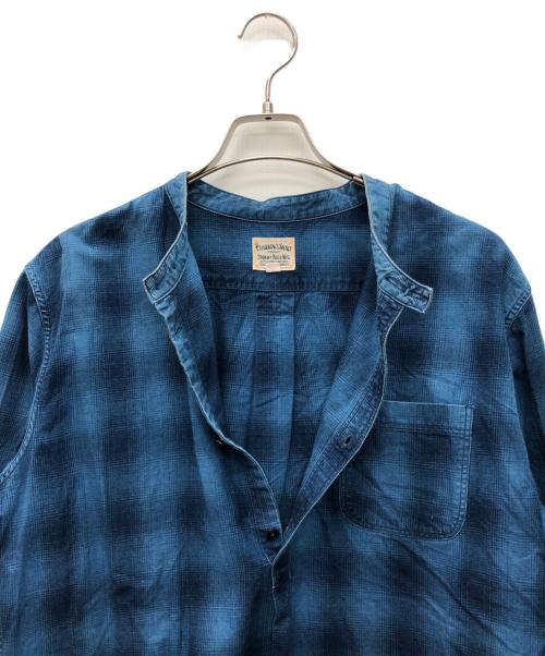 Pherrow's（フェローズ）Pherrow's (フェローズ) プルオーバーシャツ ブルー サイズ:XLの古着・服飾アイテム
