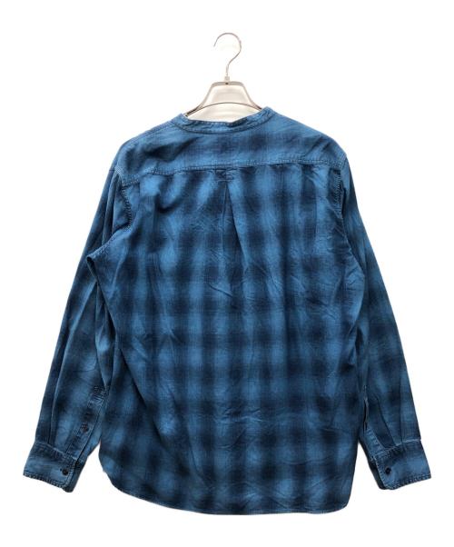 Pherrow's（フェローズ）Pherrow's (フェローズ) プルオーバーシャツ ブルー サイズ:XLの古着・服飾アイテム