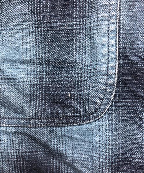 Pherrow's（フェローズ）Pherrow's (フェローズ) プルオーバーシャツ ブルー サイズ:XLの古着・服飾アイテム