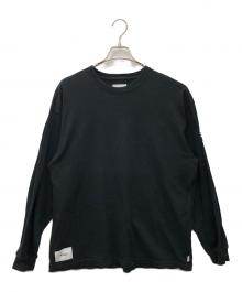 WTAPS（ダブルタップス）の古着「ロングスリーブカットソー」｜ブラック