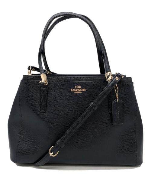 COACH（コーチ）COACH (コーチ) 2WAYバッグ ネイビーの古着・服飾アイテム