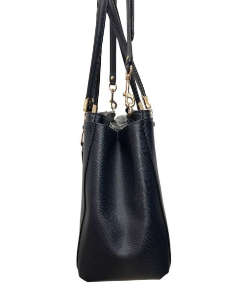 COACH（コーチ）COACH (コーチ) 2WAYバッグ ネイビーの古着・服飾アイテム