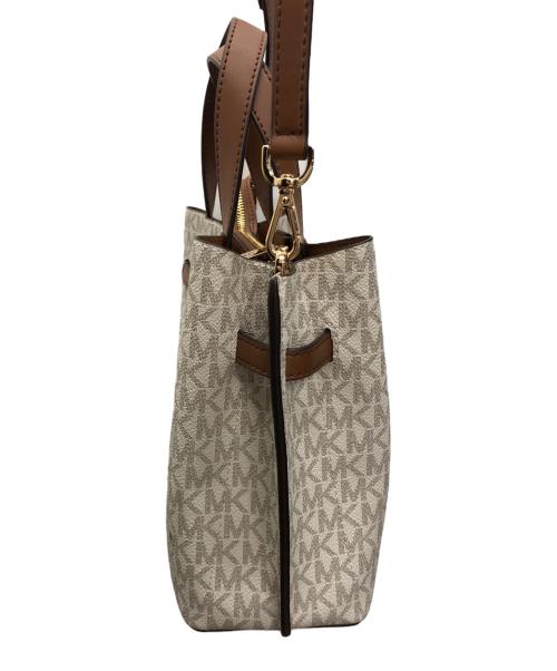 MICHAEL KORS（マイケル・コース）MICHAEL KORS (マイケルコース) ARMY GREEN EMILIA SM SATCHELの古着・服飾アイテム