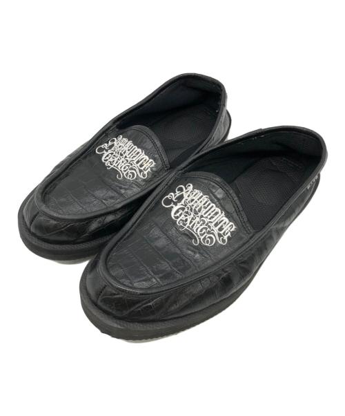 WACKO MARIA（ワコマリア）WACKO MARIA (ワコマリア) Aphrodite Gang Holdings (アフロディーテギャング ホールディングス) SUICOKE (スイコック) ローファー ブラック サイズ:28.0㎝の古着・服飾アイテム