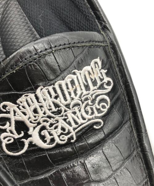 WACKO MARIA（ワコマリア）WACKO MARIA (ワコマリア) Aphrodite Gang Holdings (アフロディーテギャング ホールディングス) SUICOKE (スイコック) ローファー ブラック サイズ:28.0㎝の古着・服飾アイテム