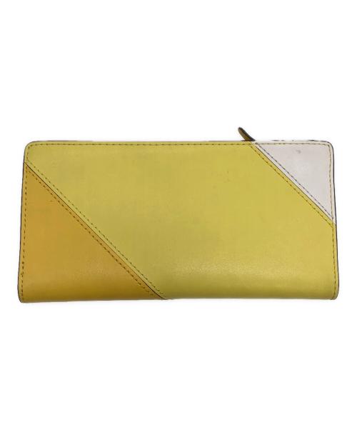 MICHAEL KORS（マイケル・コース）MICHAEL KORS (マイケルコース) 長財布　キャリーオール イエローの古着・服飾アイテム