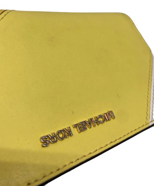 MICHAEL KORS（マイケル・コース）MICHAEL KORS (マイケルコース) 長財布　キャリーオール イエローの古着・服飾アイテム