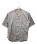 MARGARET HOWELLマーガレットハウエル）の古着「半袖シャツ」｜グレー