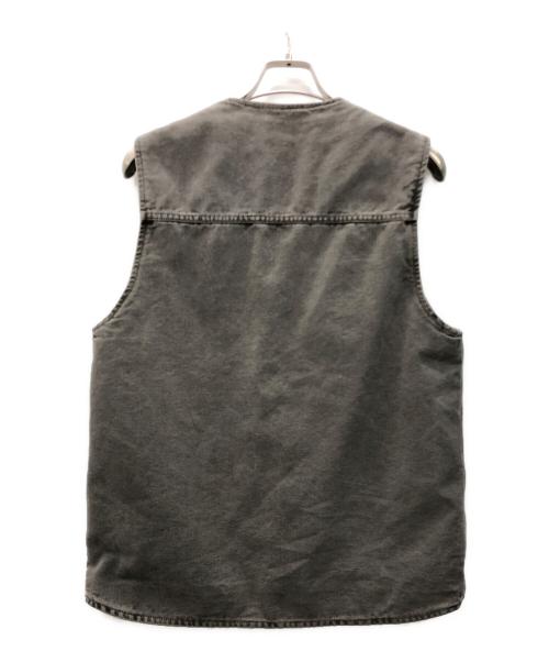 CarHartt（カーハート）CarHartt (カーハート) デニムベスト グレー サイズ:Sの古着・服飾アイテム